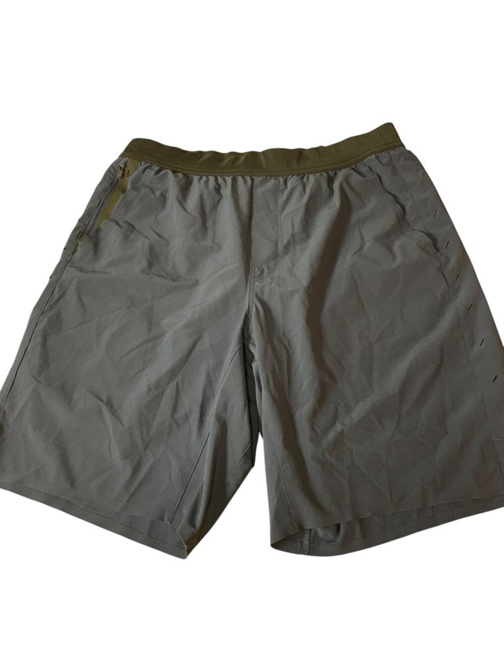 Ten Thousand The Interval Short 9" Inseam Lined Navy Blue Sz LG Athletic